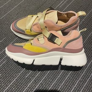 Chloe sneakers size 8 but fit like a 7.5